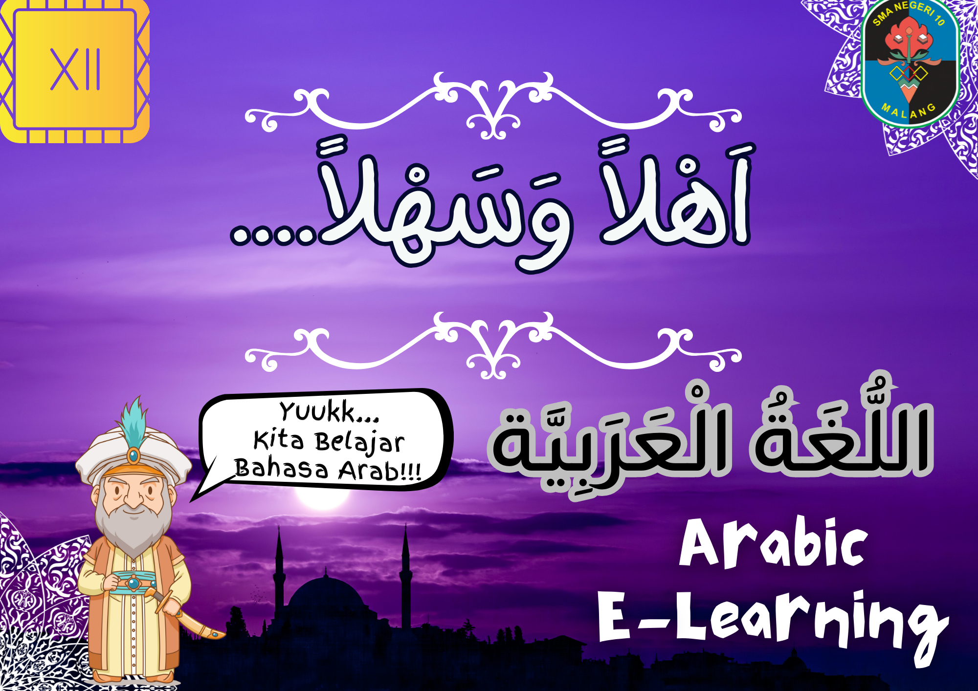 XII Bahasa Arab