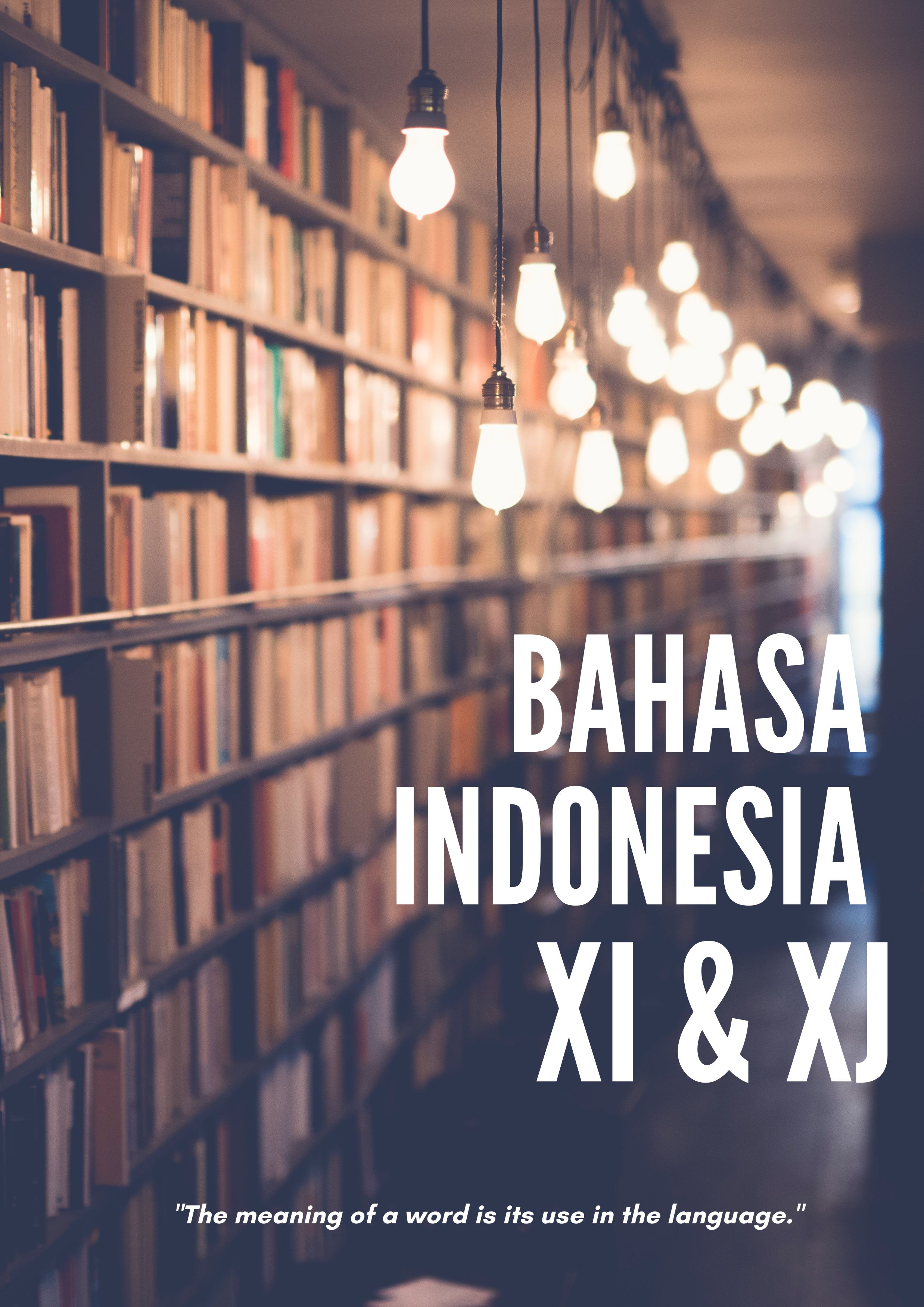 BAHASA INDONESIA X 
